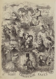 一些圣诞节的脸 作者 Edward Hull
