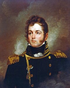 美国海军奥利弗·哈扎德·佩里上尉的肖像（1785-1819）