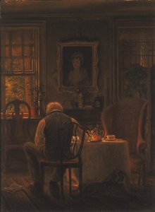 鳏夫》，1873年。 作者 爱德华·兰本·亨利