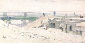 1867年1月12日下午1时，阿比多斯（134） 作者 爱德华·李尔