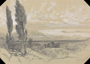 热纳扎诺，1838 年 5 月 17 日 作者 爱德华·李尔
