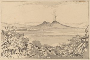 那不勒斯，18841885。 作者 爱德华·李尔