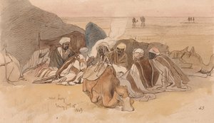 1849 年 1 月 15 日傍晚，苏伊士附近 (43) 作者 爱德华·李尔