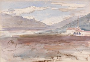 特佩莱内，1857 年 4 月 18 日 作者 爱德华·李尔