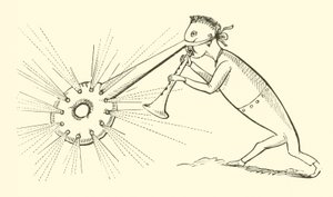 夜光东（版画） 作者 爱德华·李尔