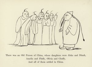 中国有一位老人，他的女儿是吉斯卡和黛娜 作者 爱德华·李尔