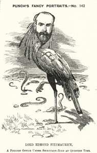 Punch cartoon: Edmond Fitzmaurice 作者 爱德华·林利（之后）桑伯恩