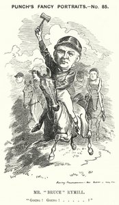 打孔卡通：“布鲁斯”瑞米尔先生（版画） 作者 爱德华·林利（之后）桑伯恩