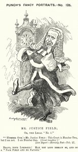 Punch cartoon: William Field 作者 爱德华·林利（之后）桑伯恩
