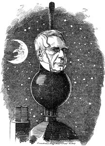 乔治·比德尔·艾里（George Biddell Airy）1801-1892年，英国天文学家和地球物理学家，1883年 作者 爱德华·林利·桑伯恩