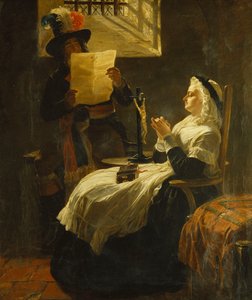 玛丽·安托瓦内特（Marie Antoinette）于1859年受审前一天听控诉行为