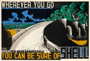 无论你走到哪里，都能找到贝壳，约 1936 年（彩色石版画） 作者 爱德华·麦克奈特·考弗