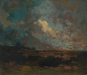 淋浴后，约1883-1887年。 作者 爱德华·米切尔·班尼斯特
