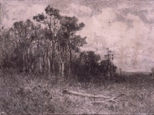风景、林地场景 作者 爱德华·米切尔·班尼斯特