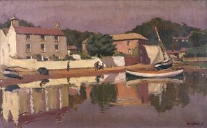 Strand, Laugharne", 1931年