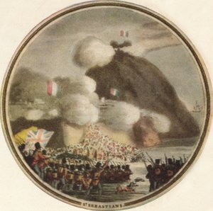 猛攻圣塞巴斯蒂安，1815年，1910年