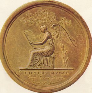 1808年至1814年的英军战役-1815年，1910年的纪念章。