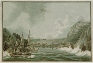 “海峡”，圣约翰港，纽芬兰 作者 爱德华·佩勒姆·布伦顿