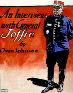 Joffre 将军 (1852-1931)，法国军事指挥官。 Edward Penfield (1866-1925) 美国艺术家和插画家。 《科利尔》杂志封面 作者 爱德华·彭菲尔德