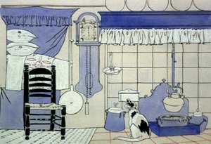 家居室内 作者 爱德华·彭菲尔德