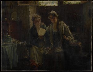 两个女人来访