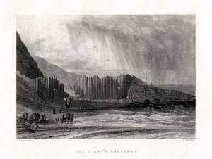 巨人堤道，北爱尔兰安特里姆郡，1884年