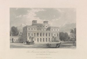 Deepdene 的豪宅。 亨利·托马斯·霍普先生的席位