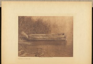 来到 Clear Lake 上的 Balsa 作者 爱德华·S·柯蒂斯