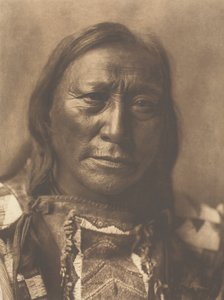 空心角熊，1907年。 作者 爱德华警长柯蒂斯