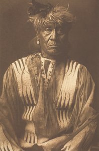 红鞭--阿齐纳，1908年。 作者 爱德华警长柯蒂斯