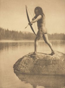 鲍曼》，1915年。 作者 爱德华警长柯蒂斯