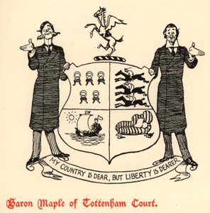 Baron Maple Of Tottenham Court (雕刻) 作者 爱德华·坦尼森·里德