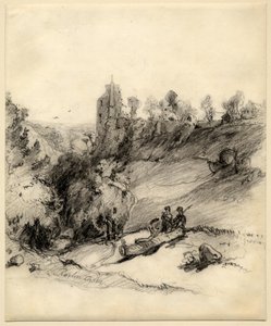 罗斯林城堡 作者 爱德华·托马斯·丹尼尔（Edward Thomas Daniell）