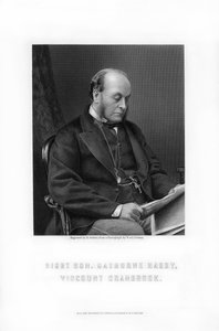 加索恩·加索恩·哈迪（Gathorne Gathorne-Hardy），英国政治家克兰布鲁克第一伯爵，1881年。