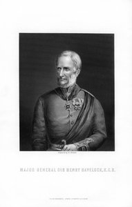 英国将军亨利·哈夫洛克少将，1893年。
