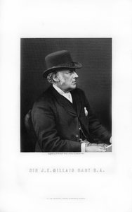 拉斐尔前派画家约翰·埃弗里特·米莱斯爵士（John Everett Millais），1899年。