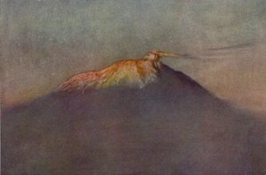埃雷布斯山（Mount Erebus），1911年，1913年 作者 查尔斯·爱德华·威尔逊