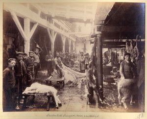 Leadenhall Slaughter House, from the West 作者 爱德华·沃尔玛德（Edward Wormald）