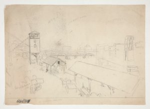 河边驳船装货场景 作者 埃德温奥斯汀修道院
