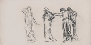 作曲研究，为宾夕法尼亚州哈里斯堡国会大厦众议院会议厅的《时间》而作 作者 埃德温奥斯汀修道院