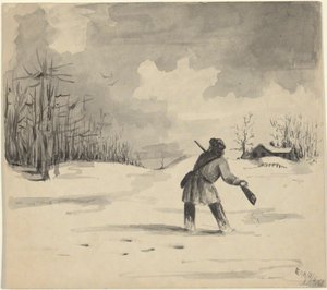 雪中猎人 作者 埃德温奥斯汀修道院