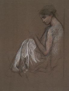 女性坐像。 作者 埃德温奥斯汀修道院