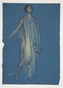 一个女人的素描--戏剧服装研究？ 作者 埃德温奥斯汀修道院