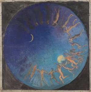 宾夕法尼亚州哈里斯堡国会大厦众议院会议厅的 "时间研究"（Study for The Hours）。