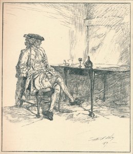 这封信。未公开的笔画，1890年，1923年 作者 埃德温奥斯汀修道院