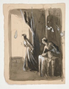 室内的两位女士--插图不详 作者 埃德温奥斯汀修道院
