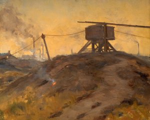 金坑（布面油画）