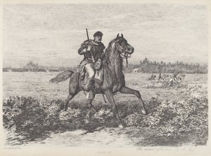 骑兵的前进 作者 埃德温·福布斯