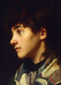 纽林姑娘，约1895年 作者 埃德温·哈里斯（Edwin Harris）
