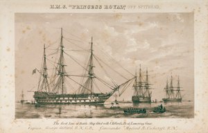 皇家公主号（1853 年） 作者 埃德温·海斯（Edwin Hayes）